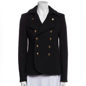 Saint Laurent Black Wool Blazer